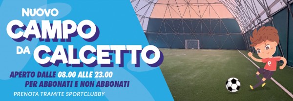Nuovo campo calcetto Tennuoto 2025